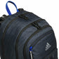 adidas Prime Backpack for Work, Travel Bag for Women and Men with Padded Compartment for Laptop, Two Tone Black/Team Royal Blue/2, One Size