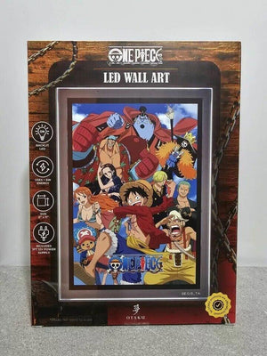Otaku One Piece LED Sign Wall Art Anime Collectible 8"x11" Backlit New Sealed