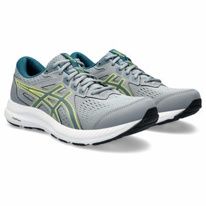 Asics Men's Gel-Contend 8 Running Shoes, 13, Sheet Rock/Evening Teal