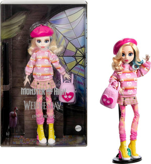 Monster High X Wednesday Collectible Enid Sinclair Fashion Doll HXJ05, NEW