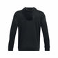 Under Armour mens Armour Fleece Big Logo Hoodie, (001) Black / / Black, X-Large