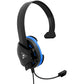 Turtle Beach Recon Chat PlayStation Headset – PS5, PS4, Xbox Series X, Xbox Series S, Xbox One, Mobile & PC with 3.5mm – Glasses Friendly, High-Sensitivity Mic, Black/Blue