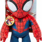 Mattel Marvel Plush Talkers Soft Toy, 11.75-Inch Spider-Man Figure with 10 Sounds & Phrases