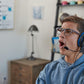 Turtle Beach Recon Chat PlayStation Headset – PS5, PS4, Xbox Series X, Xbox Series S, Xbox One, Mobile & PC with 3.5mm – Glasses Friendly, High-Sensitivity Mic, Black/Blue