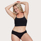 Proof. by Always Brief, Super Heavy Absorbency Period Underwear for Women - Holds up to 7 Regular Tampons - Washable Leakproof Period Panties - 2XL, Black