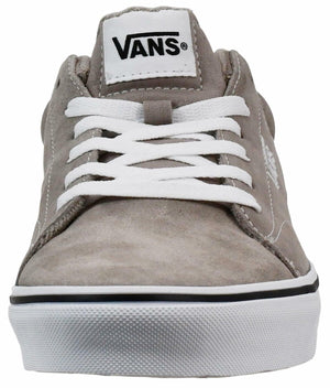 Vans Men's Seldan Sneaker, Suede Atmosphere/White, 11.5 M US