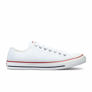 Converse Men's Chuck Taylor All Star Core Ox Optical White Sneaker Men's 9, Women's 11Medium