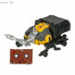 Transformers Decepticon Action Figure with Mini Rhino Figure, Yellow and Black, Articulated Robot Toy