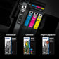 EPSON 822 DURABrite Ultra Ink Standard Capacity Color Cartridge Combo Pack (T822520-S) Works with WorkForce Pro WF-3820, WF-3823, WF-4820, WF-4830, WF-4833, WF-4834