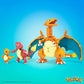 MEGA Pokémon Action Figure Building Toys for Kids, Charmander Evolution Set with 300 Pieces, 3 Poseable Characters, Charmeleon and Charizard