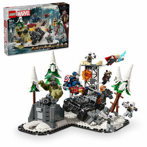 LEGO Marvel The Avengers Assemble: Age of Ultron Building Toy Set - Marvel Toy & Figures for Boys & Girls, Ages 10+ - Gift Ideas for Kids - Includes 6 Superhero Minifigures - 76291