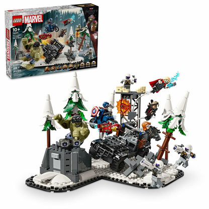 LEGO Marvel The Avengers Assemble: Age of Ultron Building Toy Set - Marvel Toy & Figures for Boys & Girls, Ages 10+ - Gift Ideas for Kids - Includes 6 Superhero Minifigures - 76291