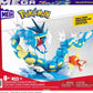 MEGA Pokemon Action Figure Building Set for Kids, Magikarp Development Set with 411 Pieces, Building Adjustable Gyarados, 20 Inch High, HNT95