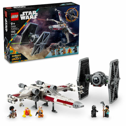 LEGO Star Wars TIE Fighter & X-Wing Mash-Up Building Set - Star Wars Toys for Boys & Girls, Ages 9+ - Imaginative, Creative Play - Use for Display or Pretend Play - Gift for Fan's Birthday - 75393
