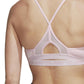 adidas Women's Training Light Support Good Level Bra Padded, Clear Pink, Small DD