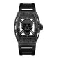 Ed Hardy Men s Matte Black Plastic Strap Watch 42mm