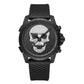Ed Hardy Men s Black Silicone Strap Watch 48mm