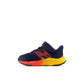 New Balance Kids Fresh Foam Arishi V4 Hook and Loop Running Shoe, Team Navy/Electric Red/Egg Yolk, 5 Wide US Unisex Toddler