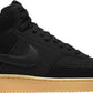 Nike Court Vision Black/Gum Men's Mid Top Sneakers Size 11 NWB CD5466-006
