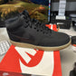 Nike Court Vision Black/Gum Men's Mid Top Sneakers Size 11 NWB CD5466-006