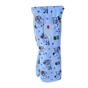 Peanuts Easter Egg Hunt X-LONG Berkshire Throw Blanket Snoopy Woodstock