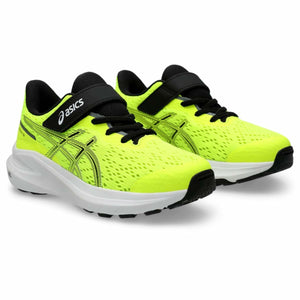 ASICS Kid's GT-1000 13 Pre-School Running Shoes, 2, Safety Yellow/Black