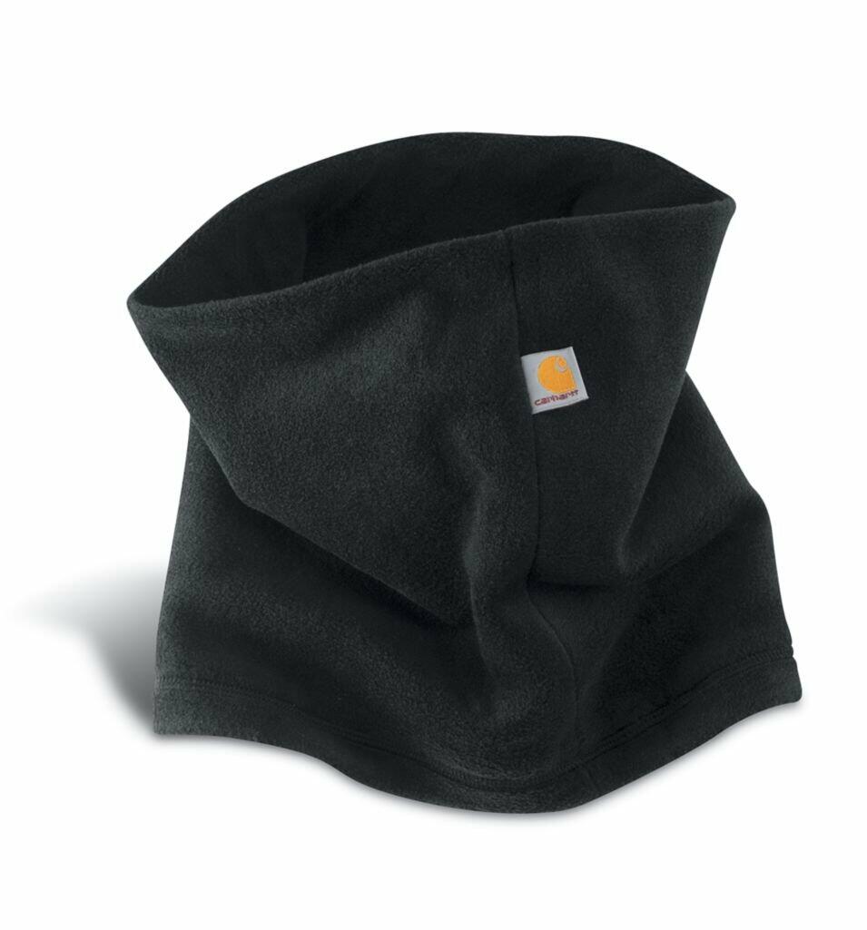 Carhartt Mens Force Fleece Cold Weather Neck Gaiters, Black, One Size US