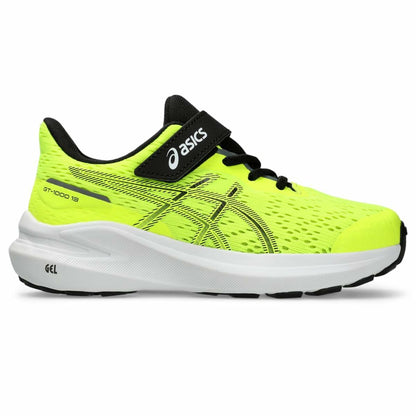 ASICS Kid's GT-1000 13 Pre-School Running Shoes, 2, Safety Yellow/Black