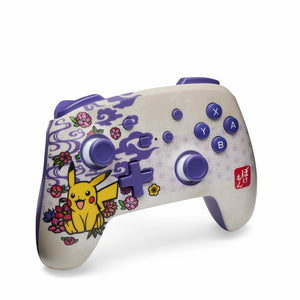 PowerA Enhanced Wireless Gamepad for Nintendo Switch - Pokemon Blossom, Switch OLED & Lite Compatible, Bluetooth Controller