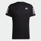 adidas Men's Standard Own The Run , Black/Reflective Silver, Small