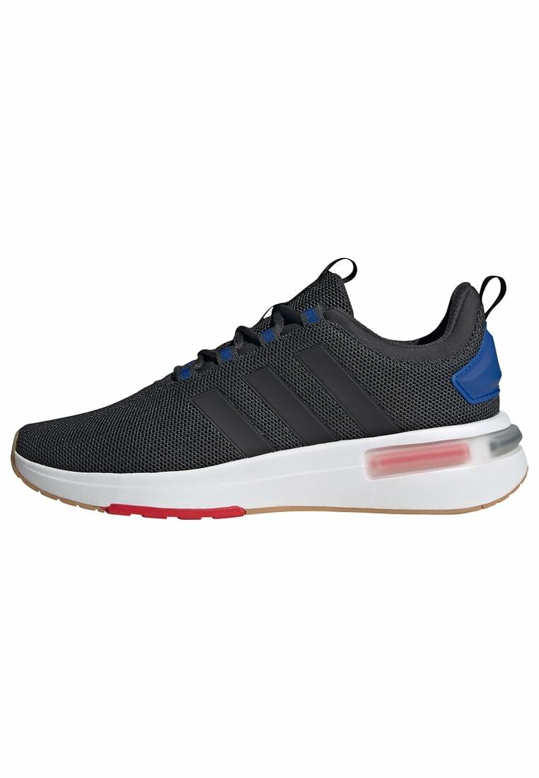adidas Men's Racer Tr23 Sneaker, Carbon Core Black Royal Blue, 10.5