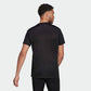adidas Men's Standard Own The Run , Black/Reflective Silver, Small