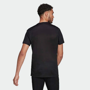 adidas Men's Standard Own The Run , Black/Reflective Silver, Small