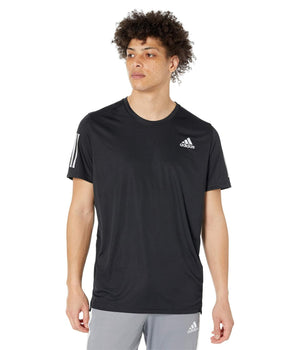 adidas Men's Standard Own The Run , Black/Reflective Silver, Small
