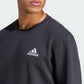 adidas Men's Essentials Fleece Sweatshirt, Black/White, X-Large
