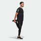 adidas Men's Standard Own The Run , Black/Reflective Silver, Small