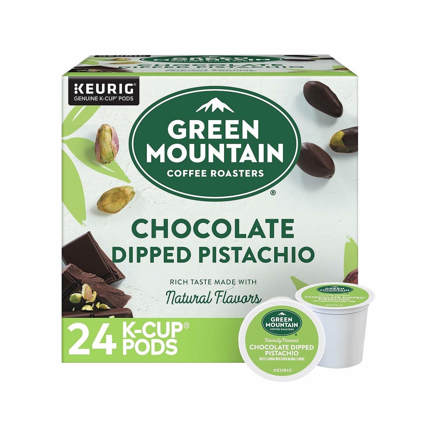 Keurig Green Mountain Chocolate Dipped Pistachio 24 K-Cups