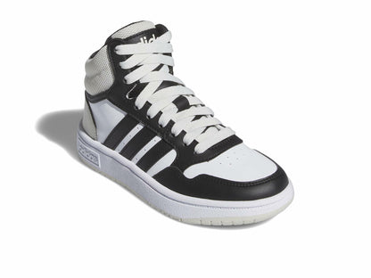 adidas Hoops 3.0 Sneaker, Orbit Grey/Black/White, 4 US Unisex Big Kid