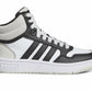 adidas Hoops 3.0 Sneaker, Orbit Grey/Black/White, 4 US Unisex Big Kid