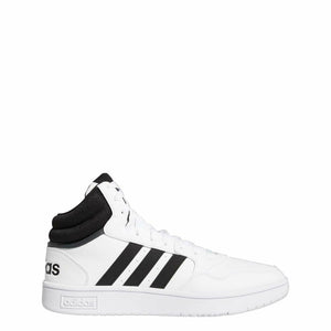 adidas Adult Hoops 3.0 Mid Core Black/Core Black/White 11.5