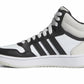 adidas Hoops 3.0 Sneaker, Orbit Grey/Black/White, 4 US Unisex Big Kid