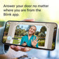 Blink Video Doorbell — Two-way audio, HD video, long-lasting battery life, wired or wire-free install, motion detection, chime app alerts, Works with Alexa (Black)