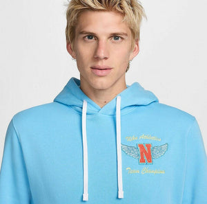 Men s Nike Club Pullover Basketball Hoodie Color: Lakeside Size XL HJ6907-410