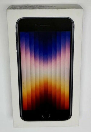 Verizon Apple iPhone SE3  64GB  Black - Prepaid Smartphone [Locked to Verizon Prepaid]
