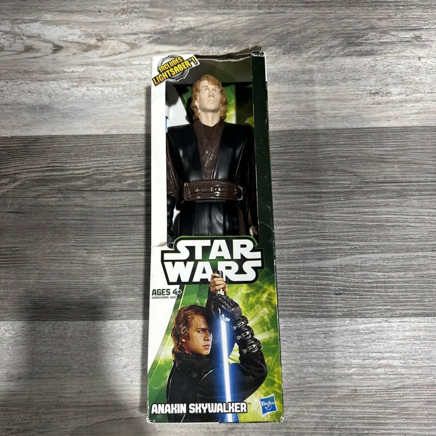 Vintage Star Wars 12” Anakin Skywalker Action Figure Hasbro 2012 NIB