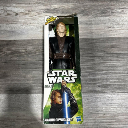 Vintage Star Wars 12” Anakin Skywalker Action Figure Hasbro 2012 NIB