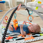 Fisher-Price 3-in-1 Music, Glow and Grow Gym, Infant Activity Play mat for Tummy time and take Along