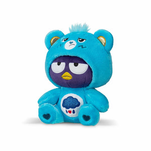 Care Bears - Badtz-Maru Dressed As Grumpy Bear 8" Fun-Size Plush, Blue - Soft, Huggable Bestie! – Good for Girls and Boys, Employees, Collectors, Ages 4+