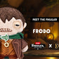 Fuggler Lord of The Rings by ZURU, Funny Ugly Monster, Plush, Collectible, Toy (Frodo)