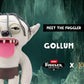 Fuggler Lord of The Rings by ZURU, Funny Ugly Monster, Plush, Collectible, Toy (Sméagol)